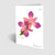 Pink Orchid Notecard